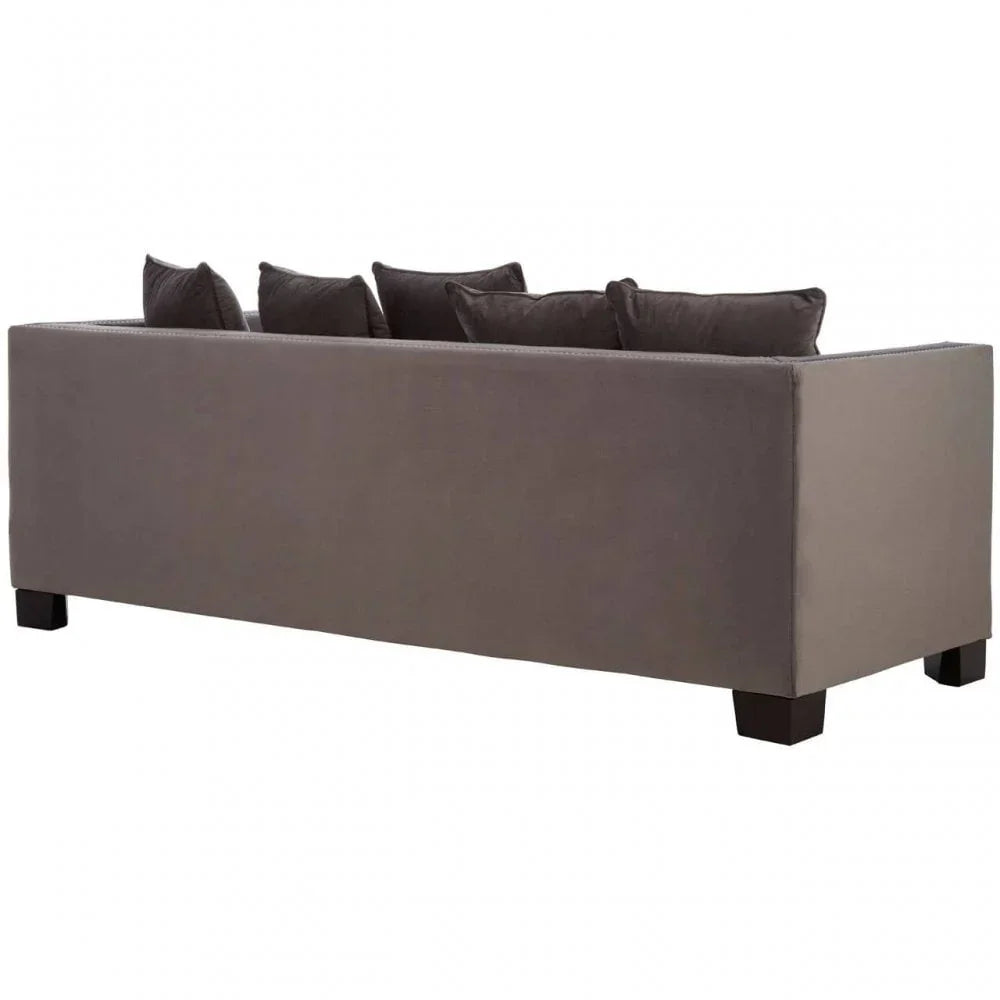 Westend 3 Seat Viola Grey Sofa
