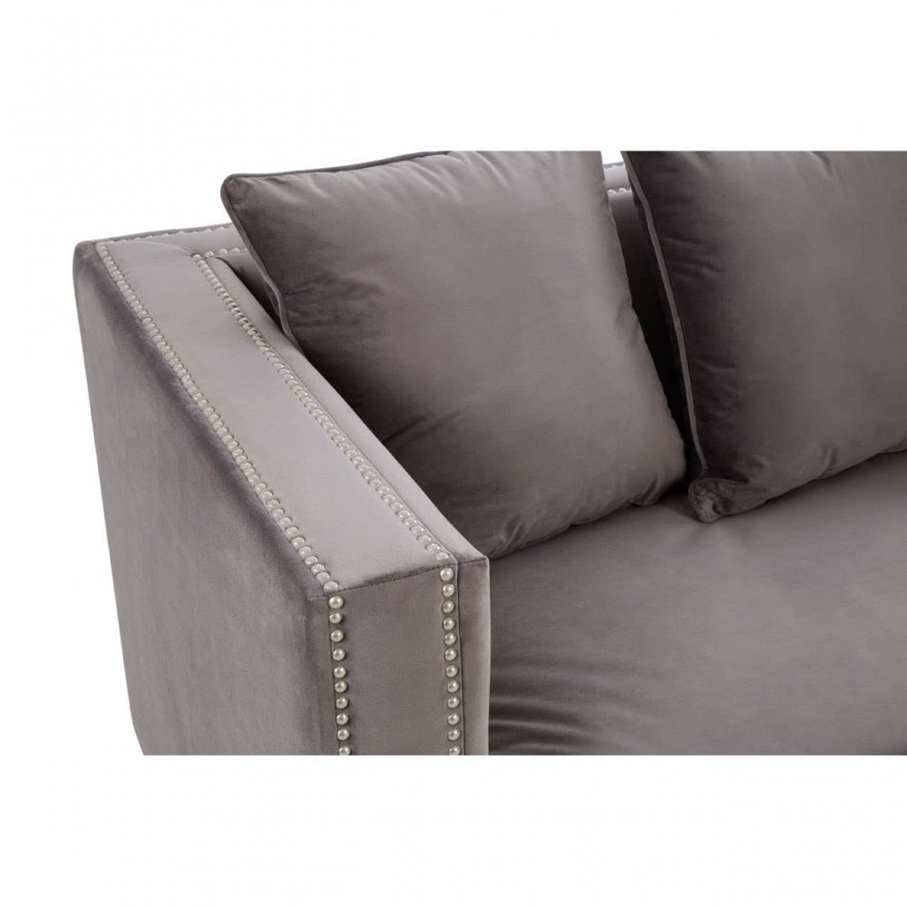 Westend 3 Seat Viola Grey Sofa