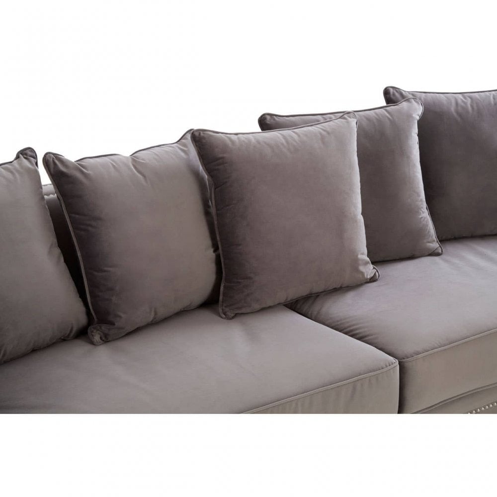 Westend 3 Seat Viola Grey Sofa