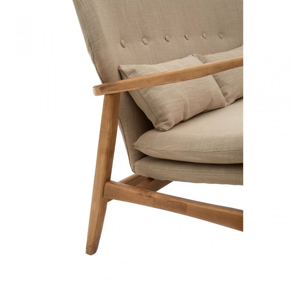 Nexus Birch Wood Frame 2 Seat Sofa