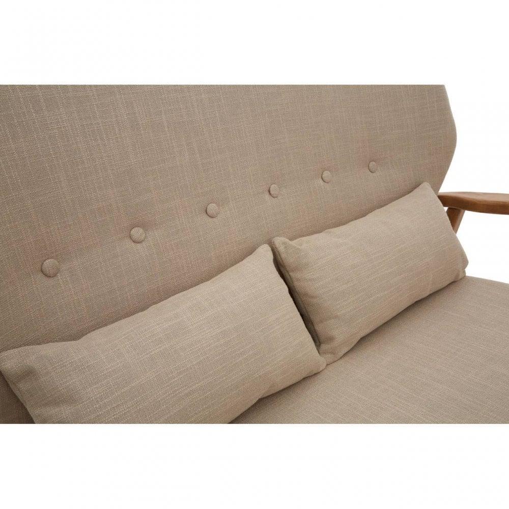 Nexus Birch Wood Frame 2 Seat Sofa