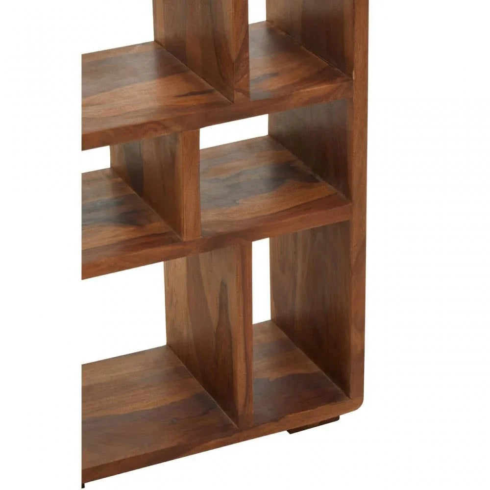 Valora Sheesham Wood Shelf Unit