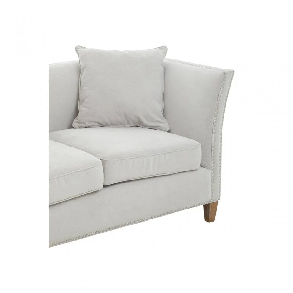 Solace Two Seat Grey Fabric Sofa