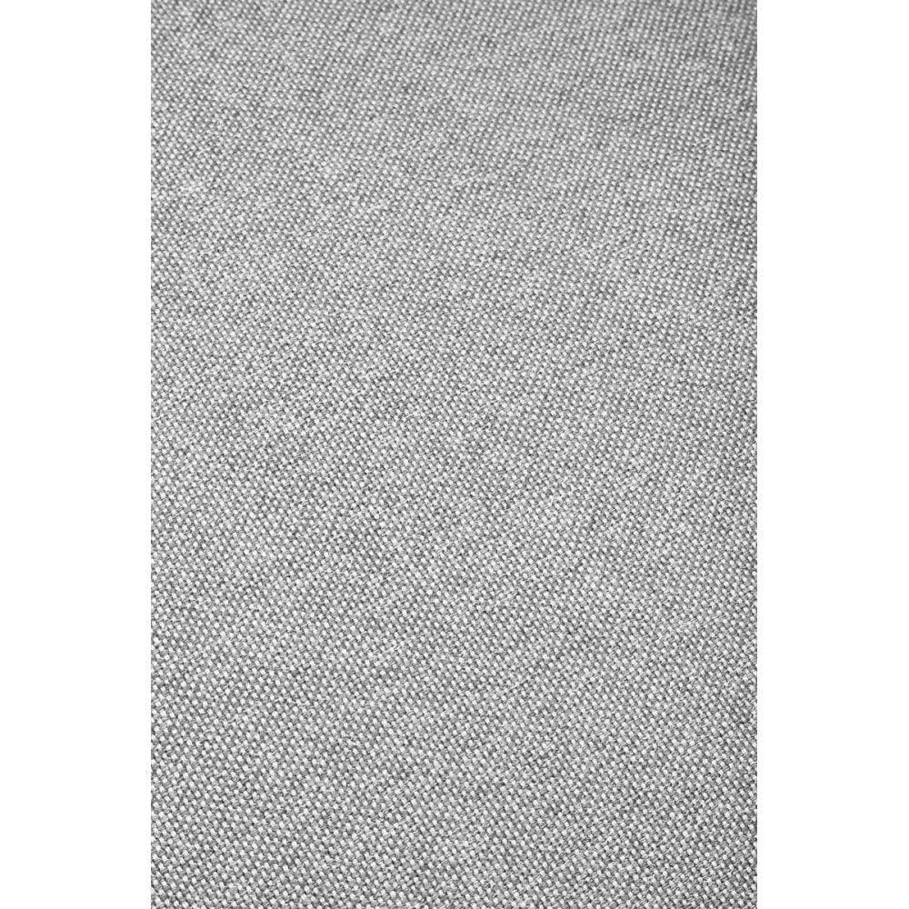 Closeup of grey fabric upholstery texture for sofa or furniture seating