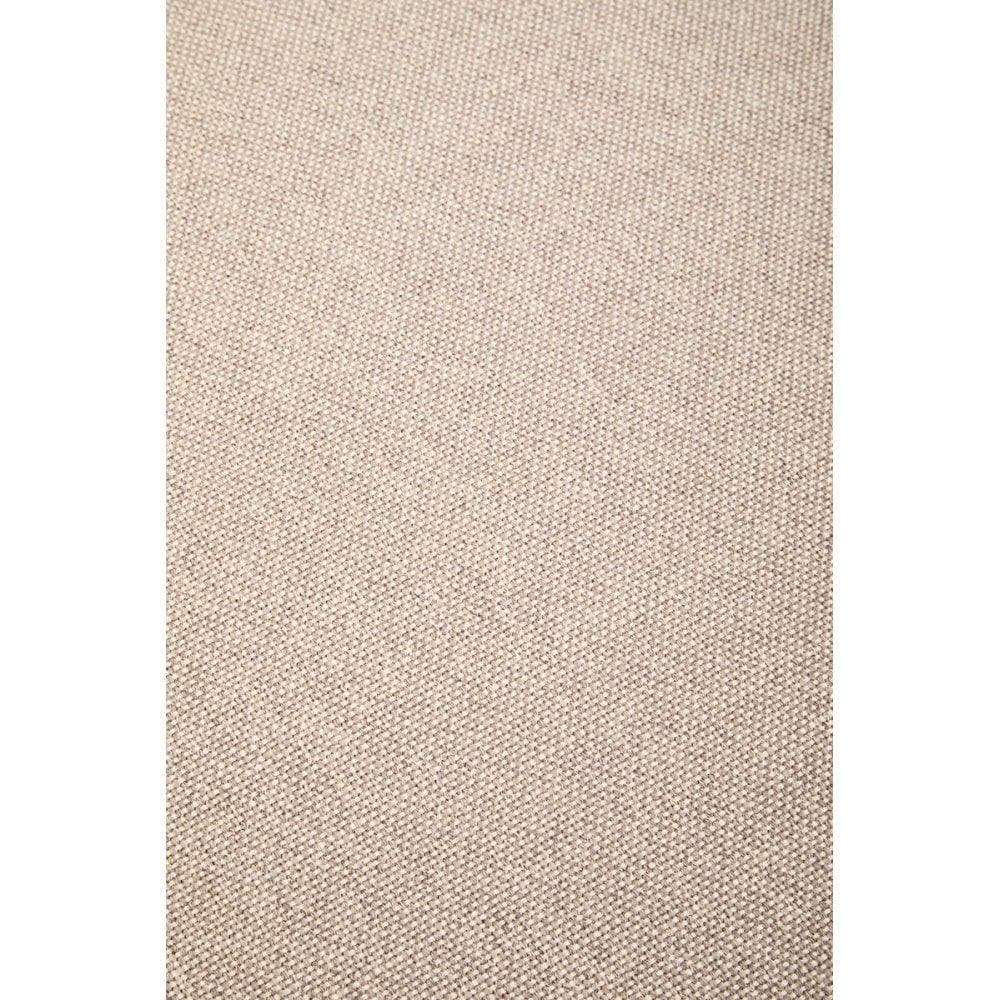 Close-up of beige fabric upholstery texture for sofa or armchair