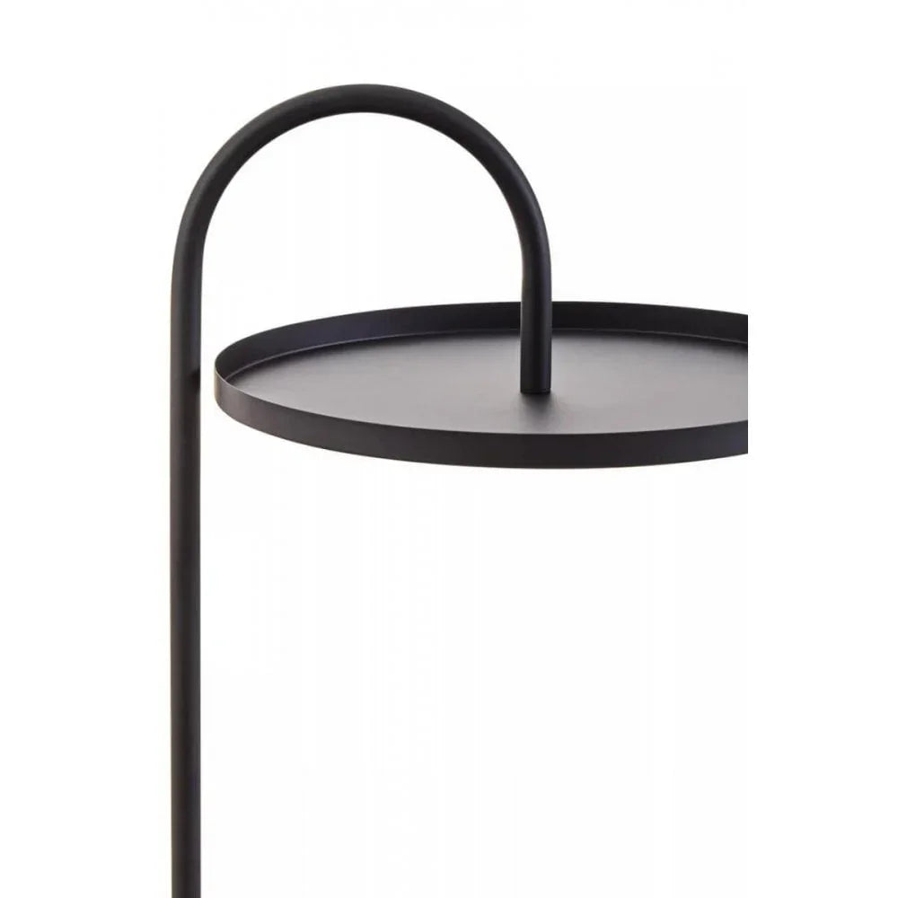 Orion Black Hanging Top Side Table