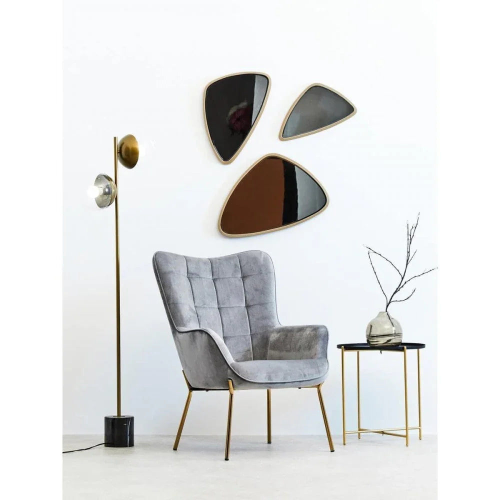 Orion Black Top Side Table