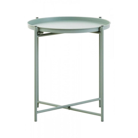 Orion Green Iron Side Table