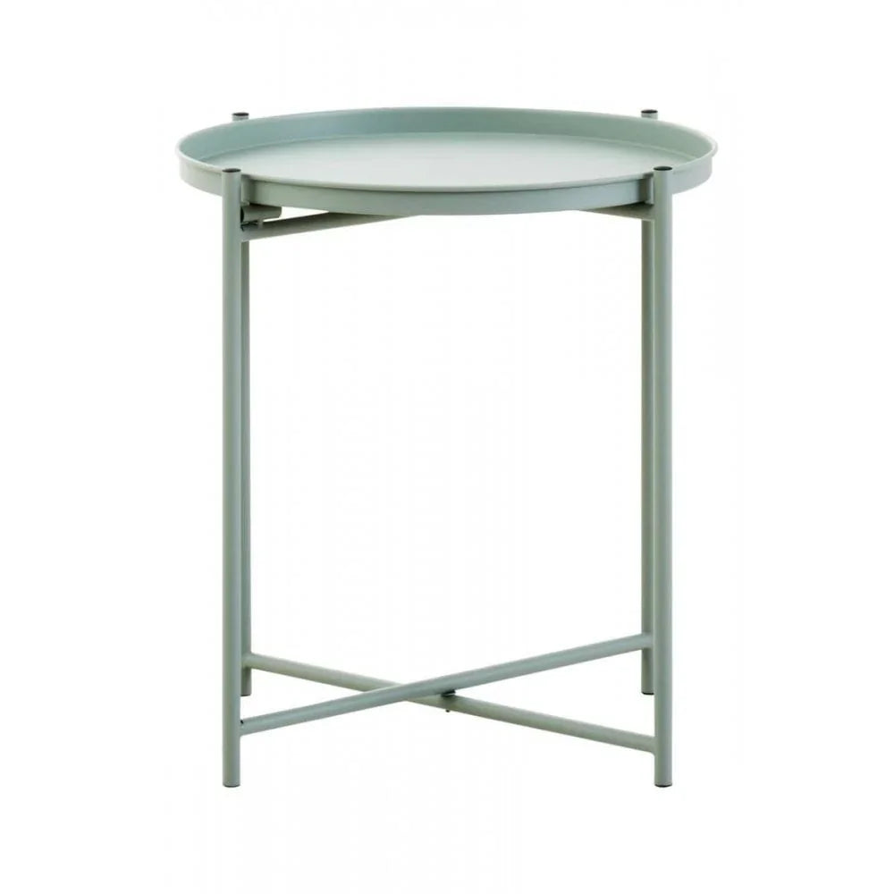 Orion Green Iron Side Table