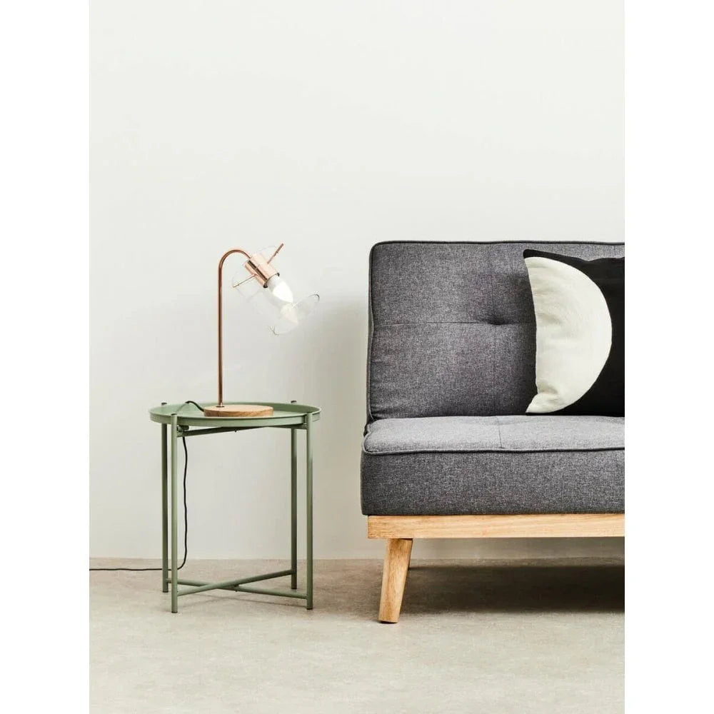 Orion Green Iron Side Table