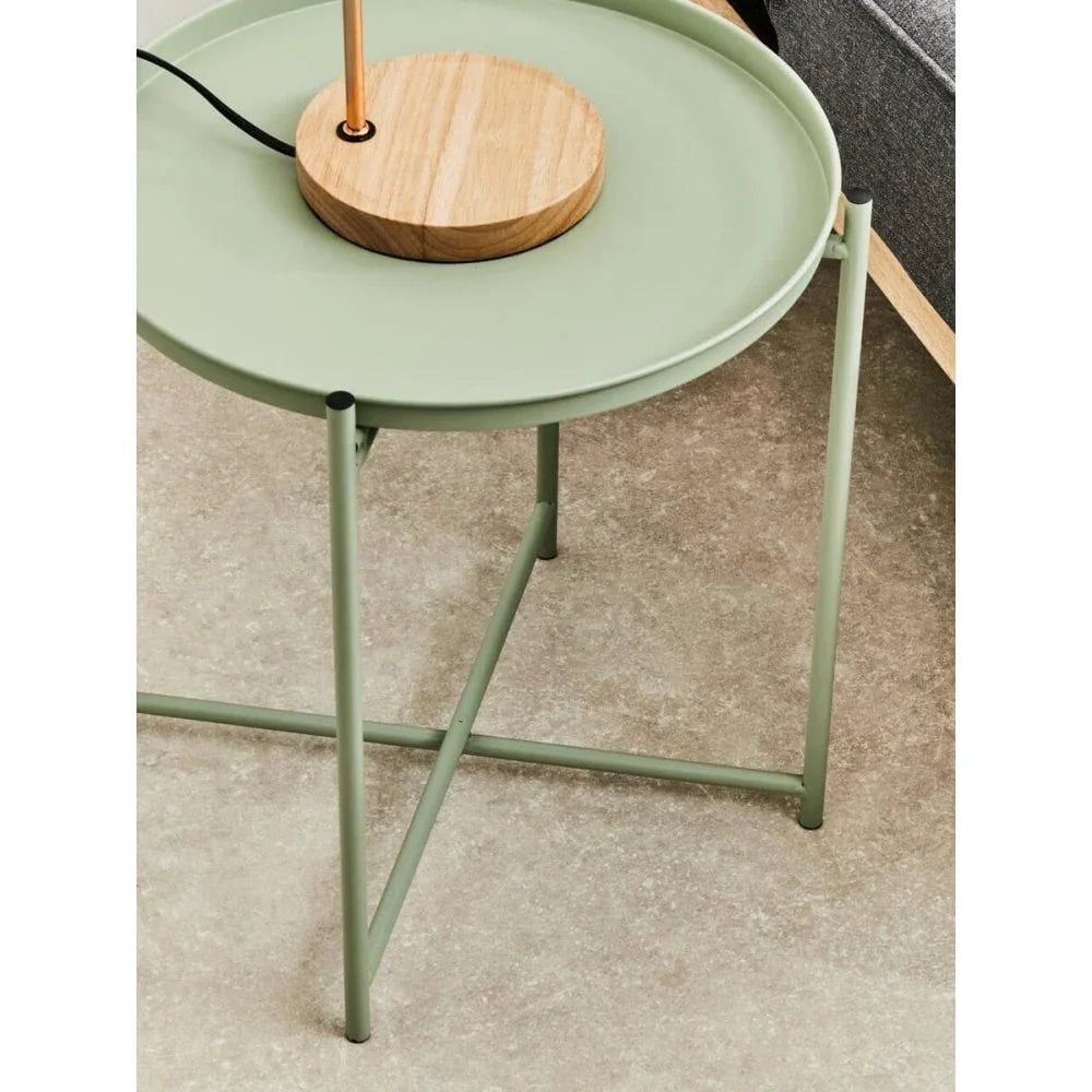 Orion Green Iron Side Table