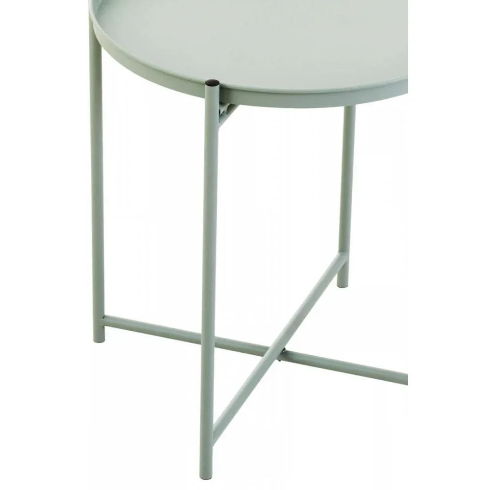 Orion Green Iron Side Table