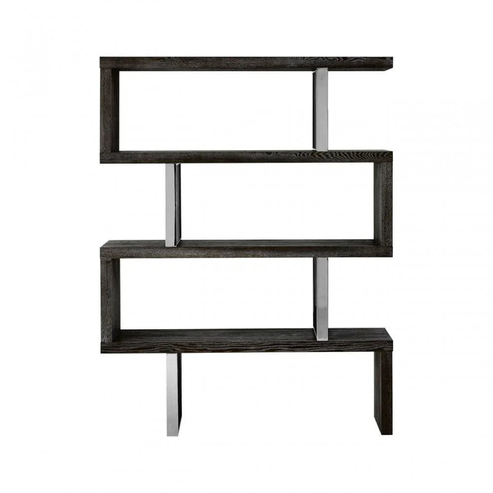 Oakwood 4 Tier Shelf Unit