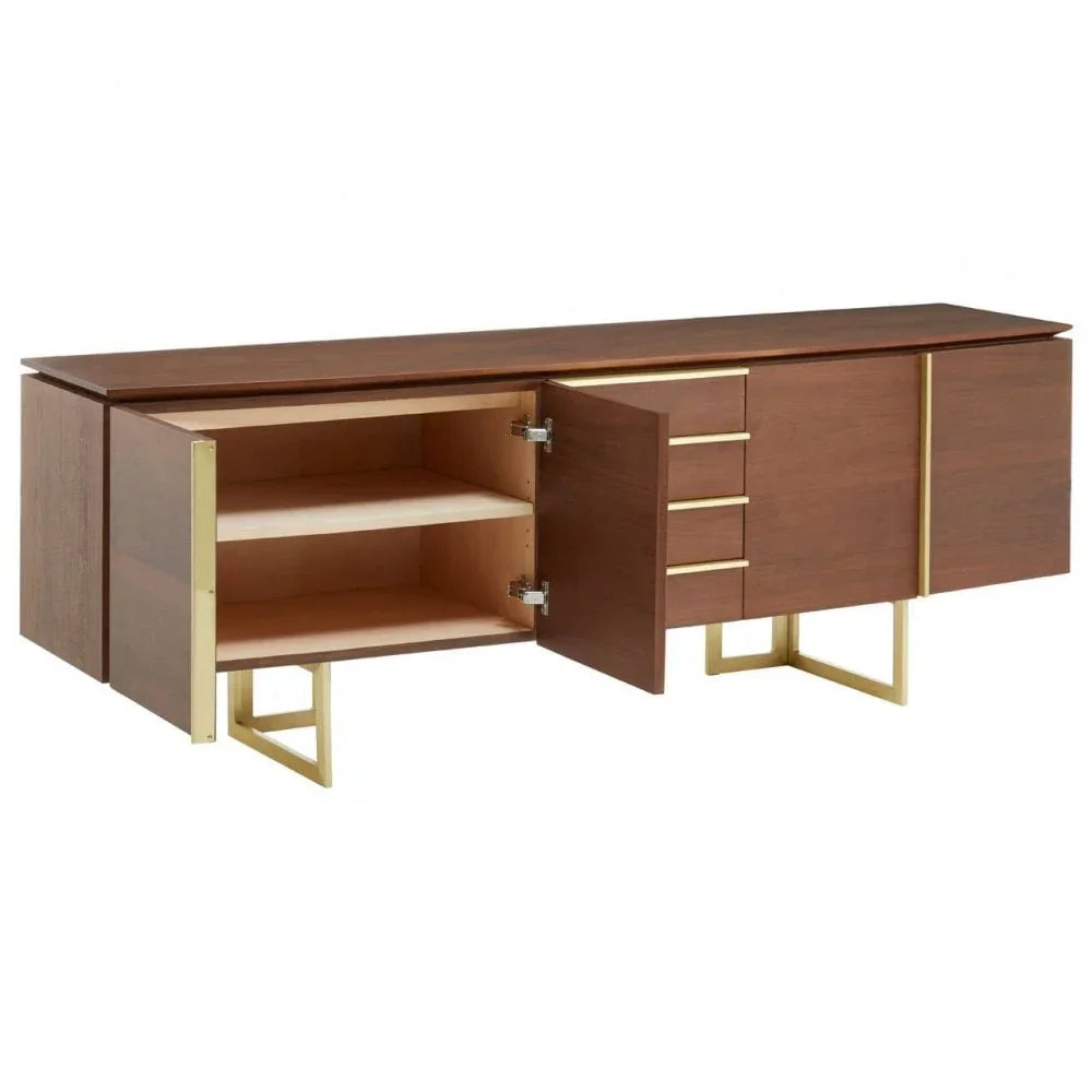 Alpine 4 Drawer Sideboard