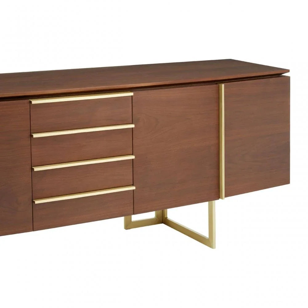Alpine 4 Drawer Sideboard