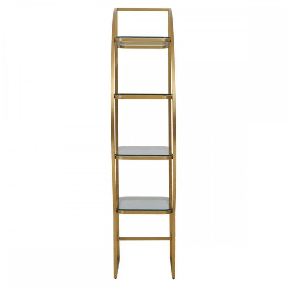 Vero Left Half Moon Shelf Unit