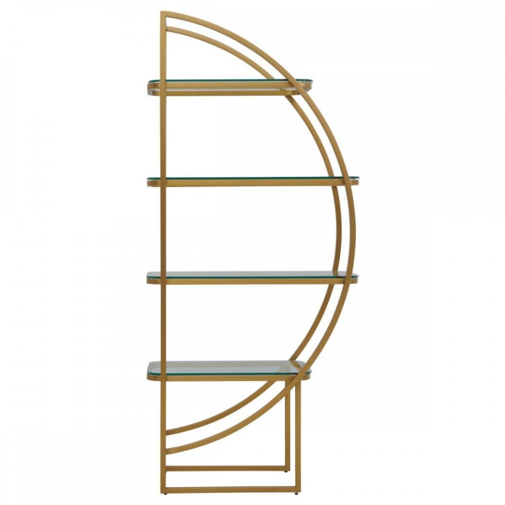 Vero Right Half Moon Shelf Unit