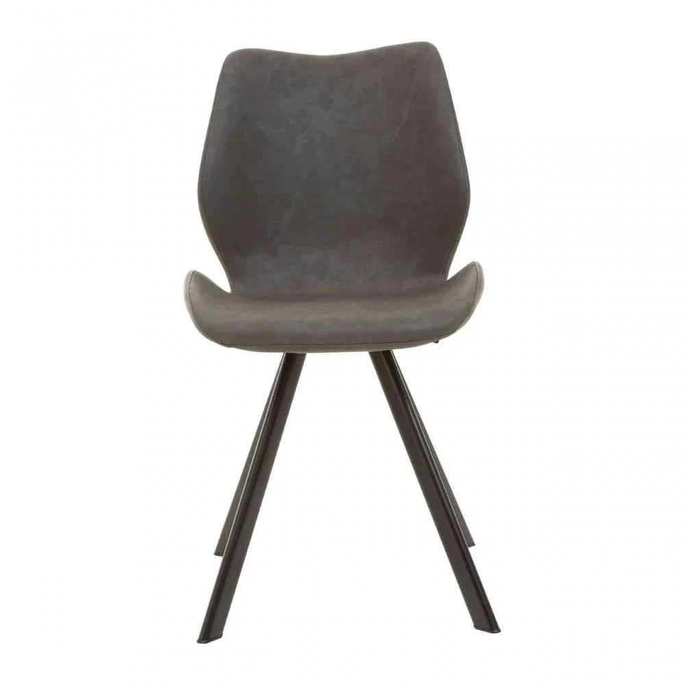 Hudson Round Grey Dining Set