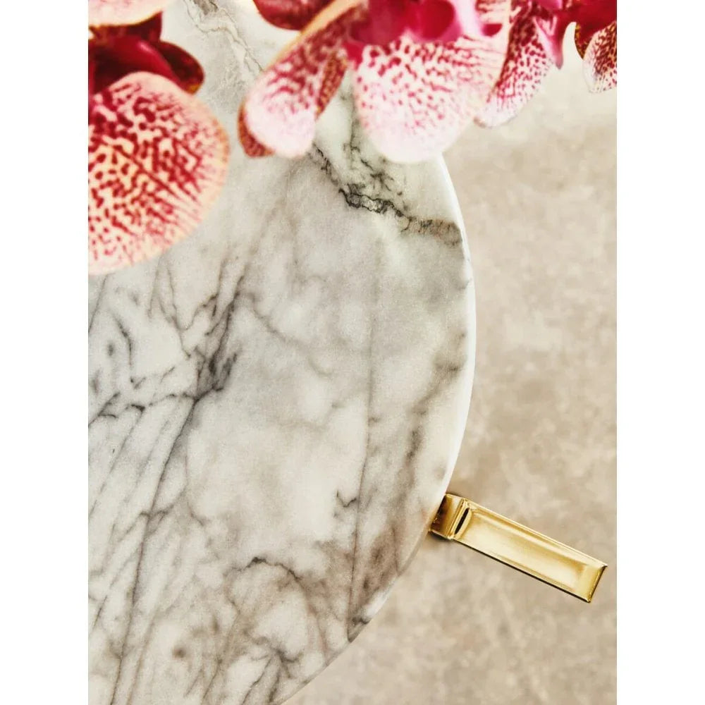 Cibelle Gold Marble Side Table