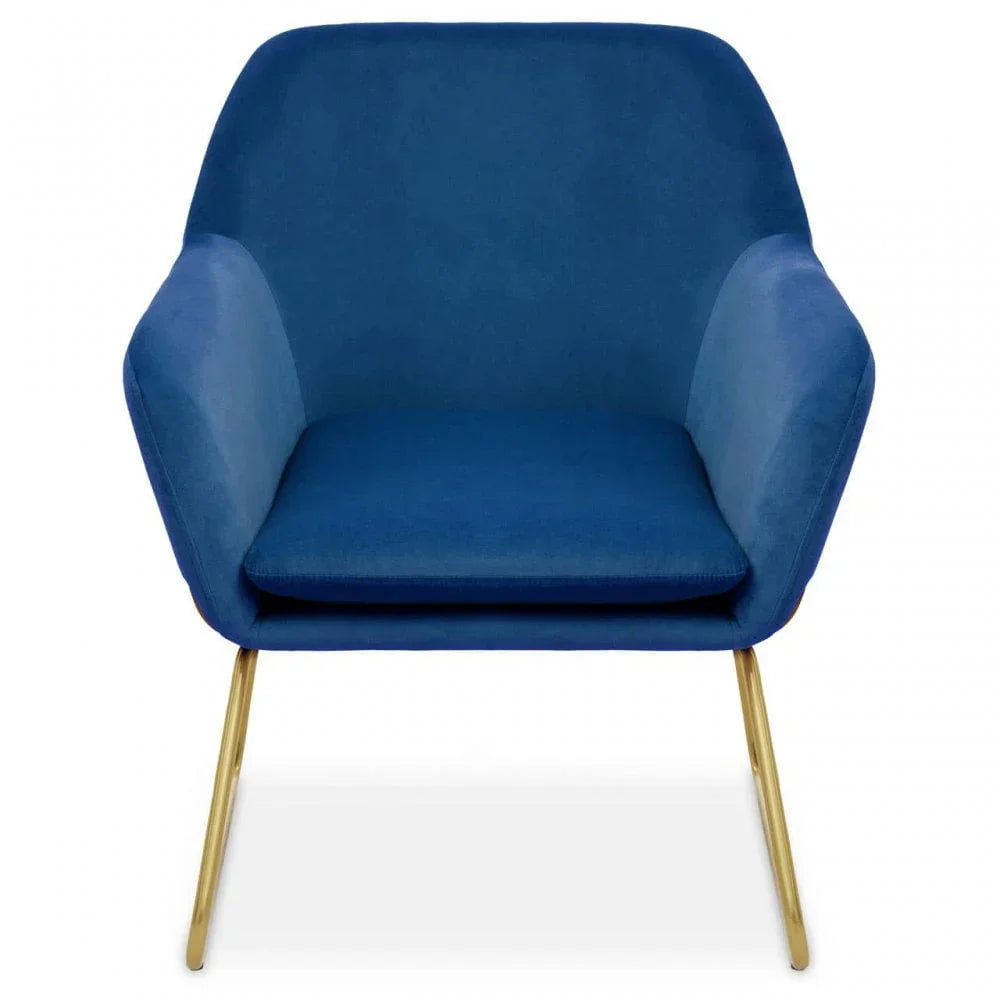Franklin Velvet Armchair