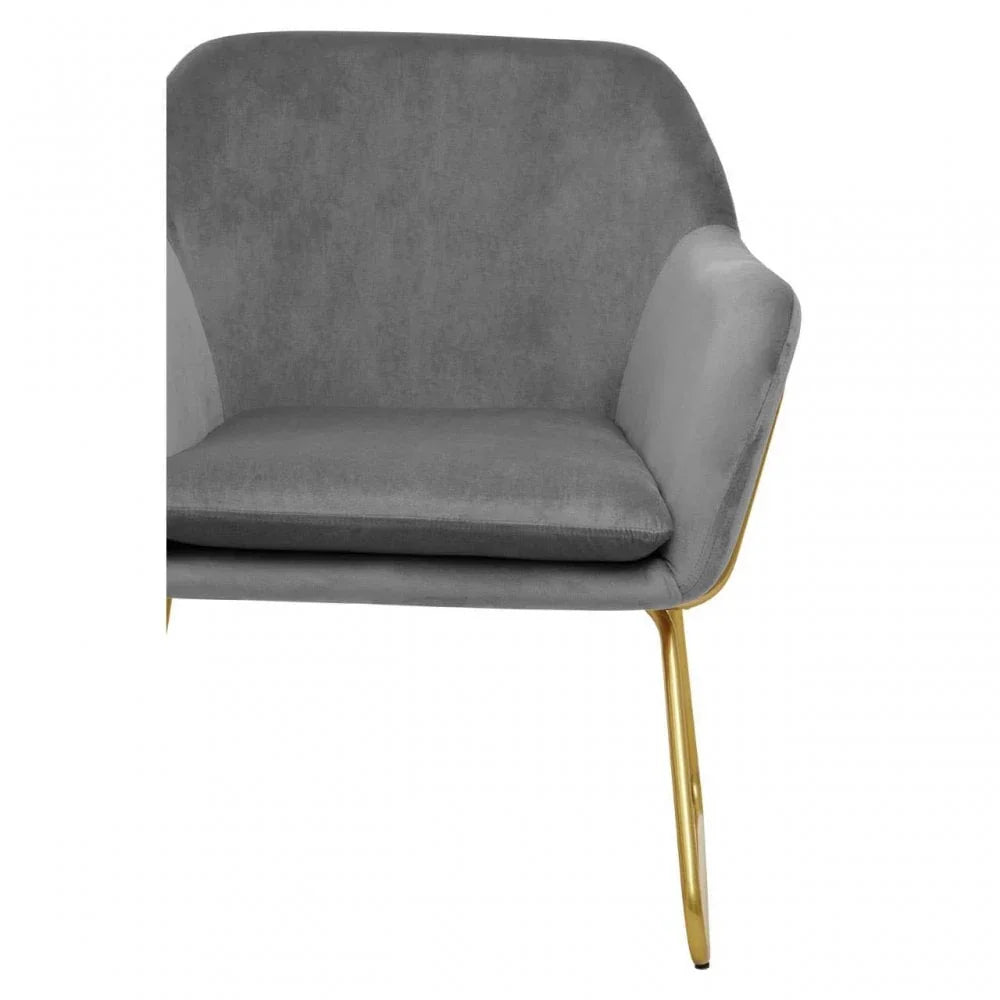 Franklin Velvet Armchair