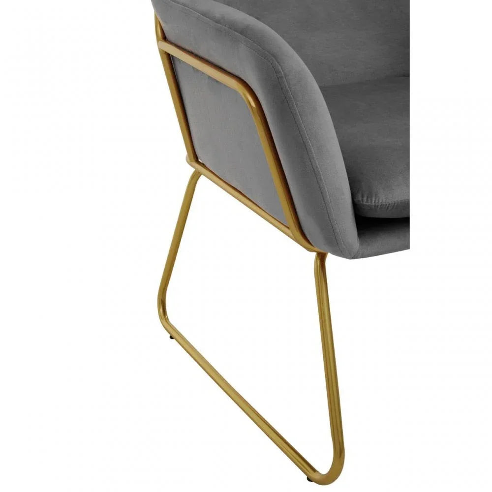 Franklin Velvet Armchair