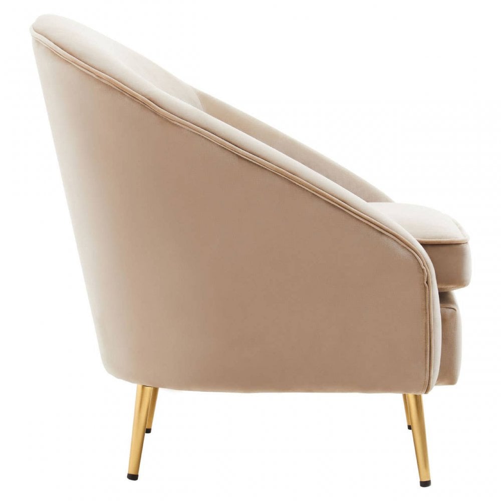 Charlotte Velvet Armchair