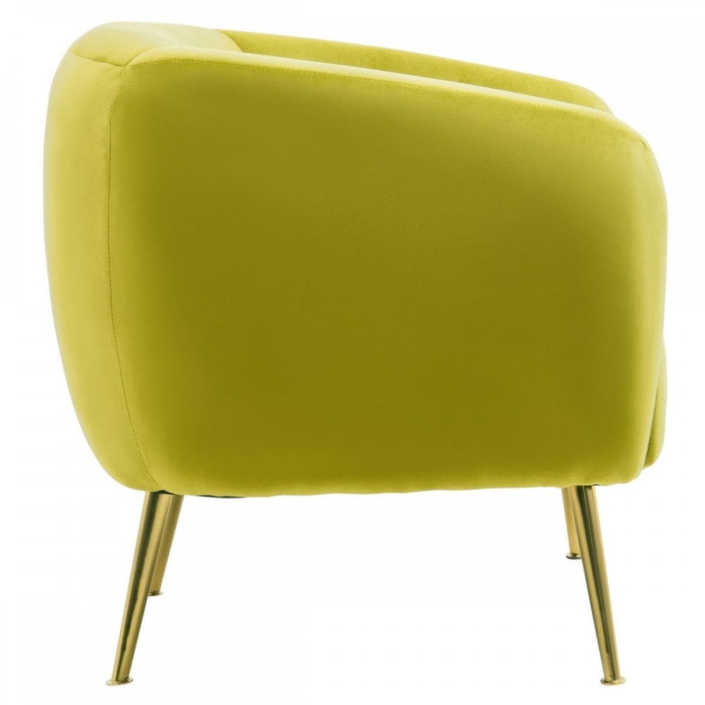 Charlotte Velvet Armchair