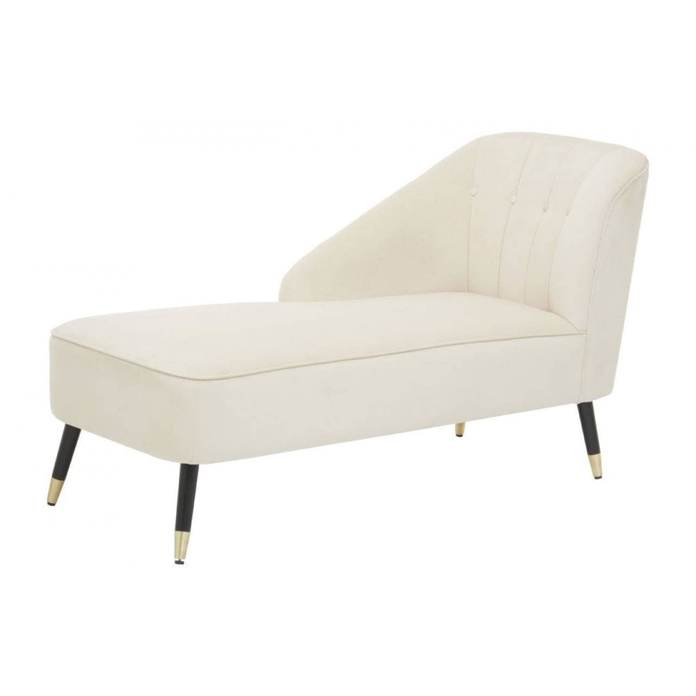 Arden Velvet Chaise Lounge