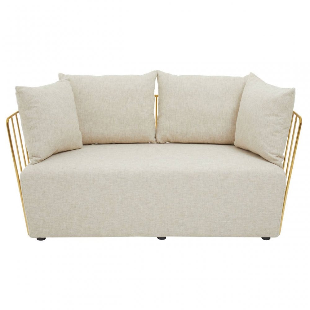 Flora Two Seat Fabric Sofa