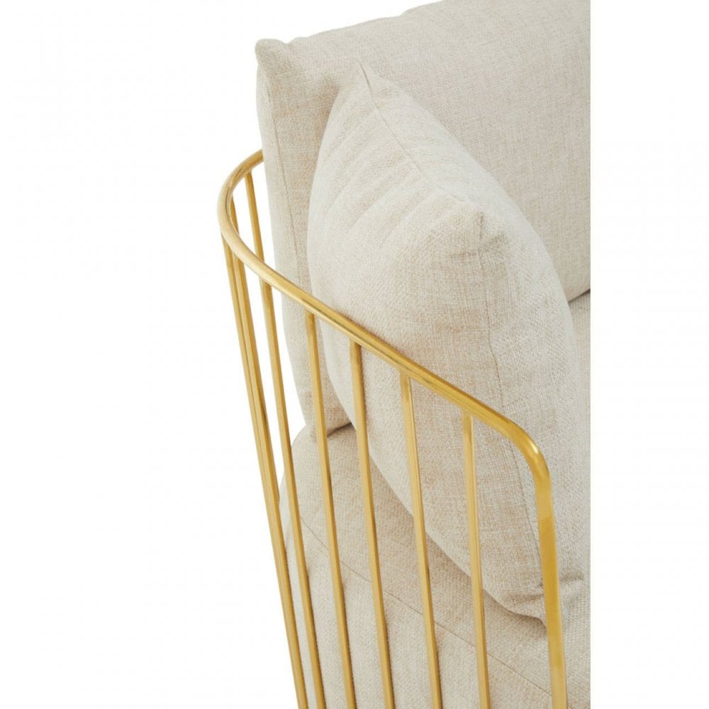 Flora Two Seat Fabric Sofa