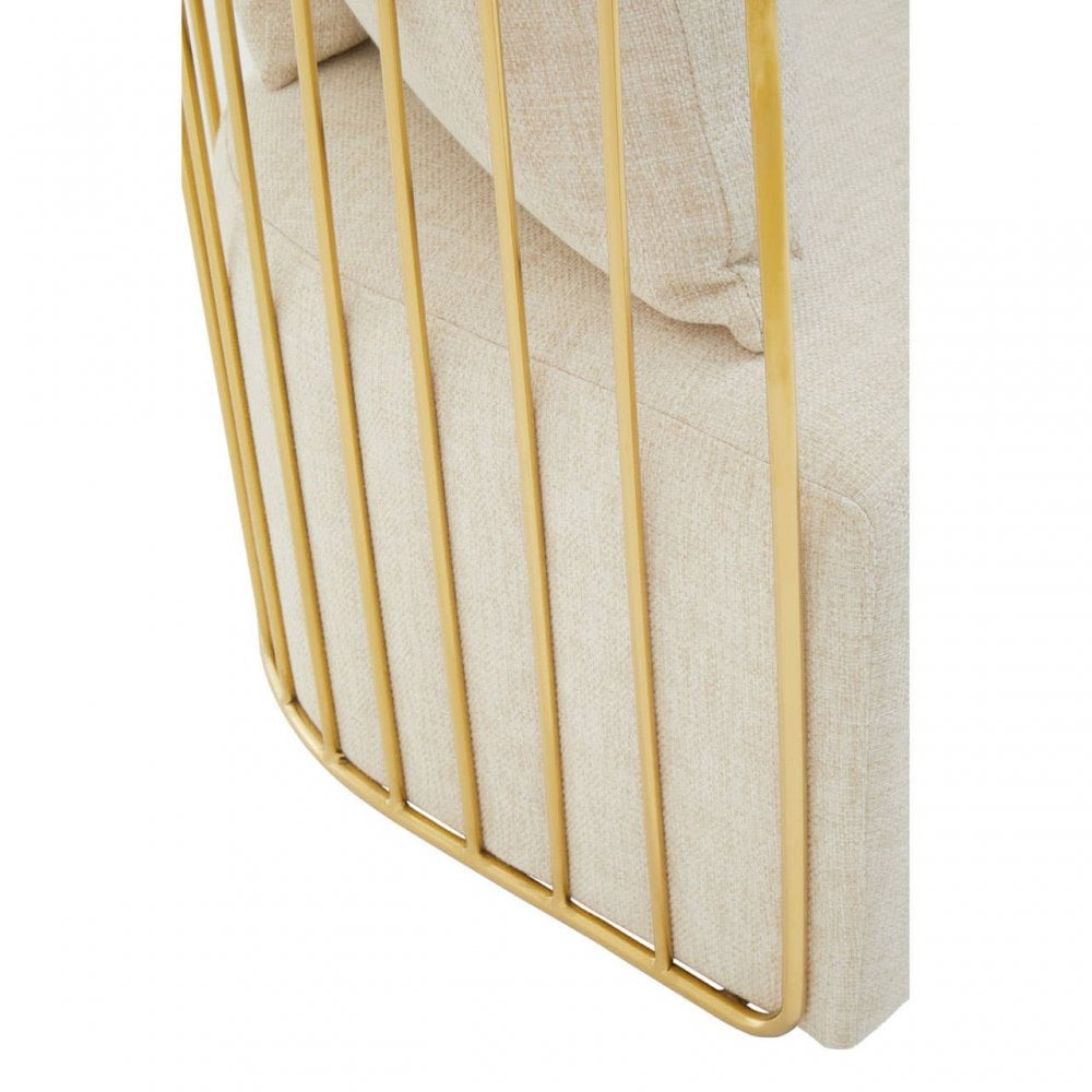 Flora Two Seat Fabric Sofa