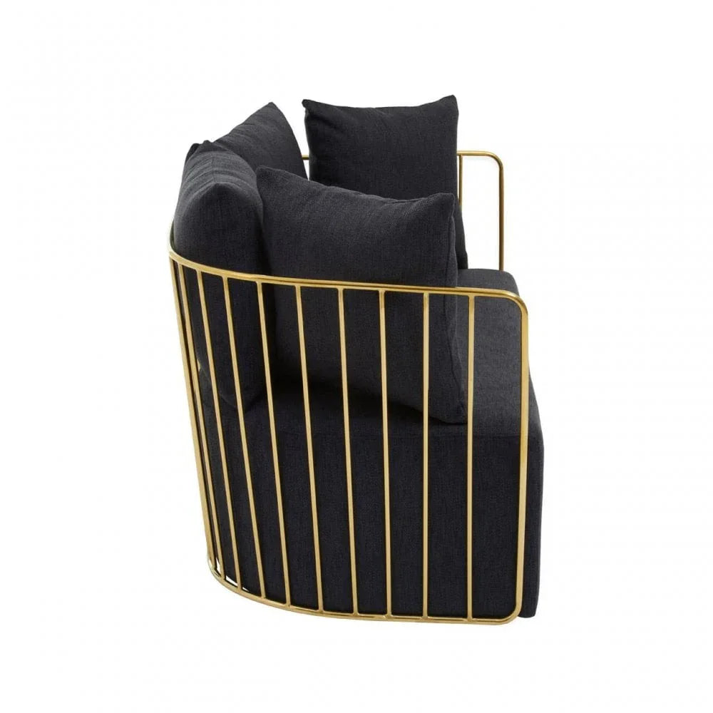 Flora Two Seat Fabric Sofa