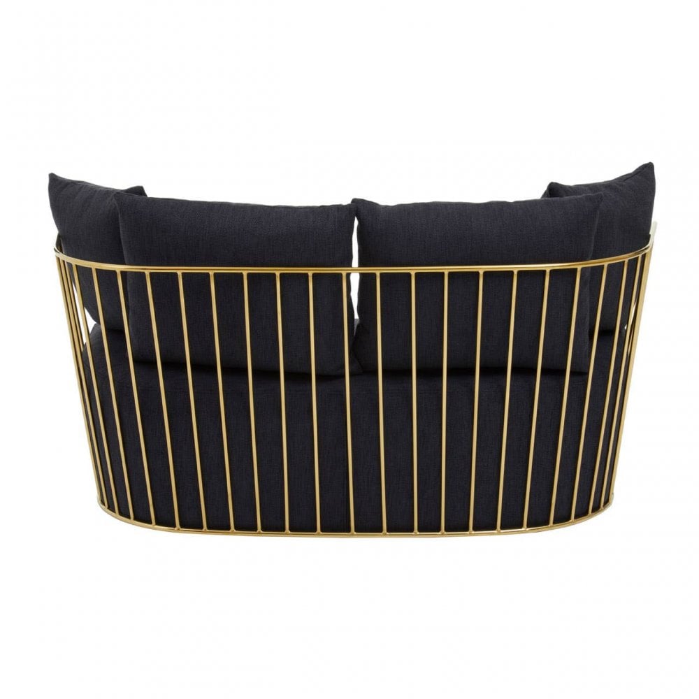 Flora Two Seat Fabric Sofa