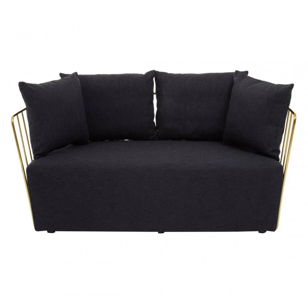 Flora Two Seat Fabric Sofa