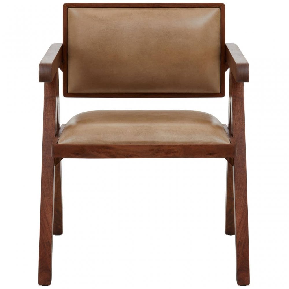 Bison Leather Armchair