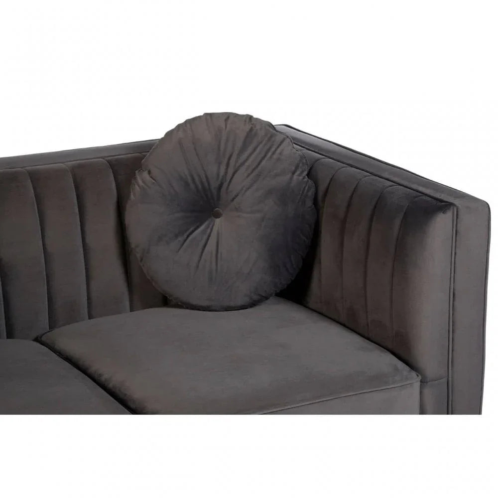 Farrah Two Seat Velvet Sofa