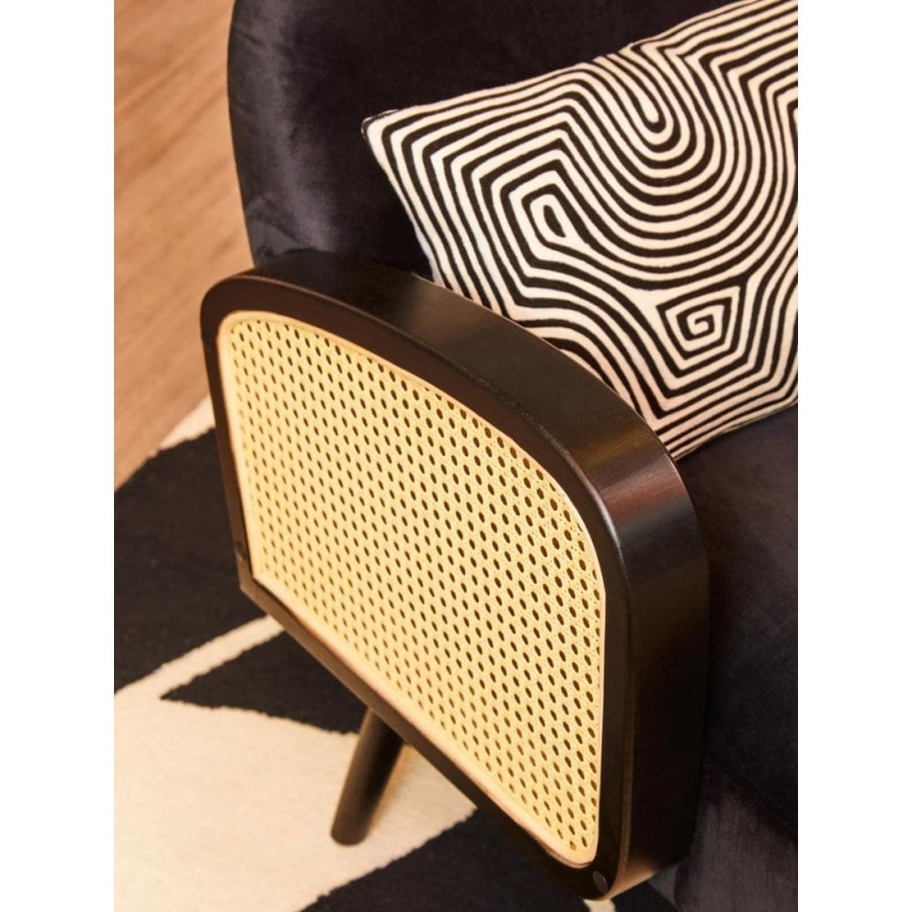 Elara Velvet Armchair