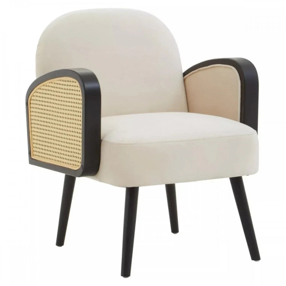 Elara Velvet Armchair