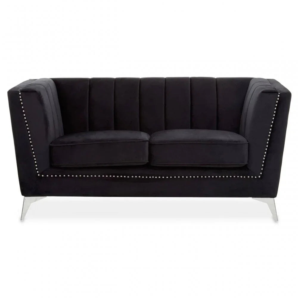 Mason Two Seat Velvet Sofa