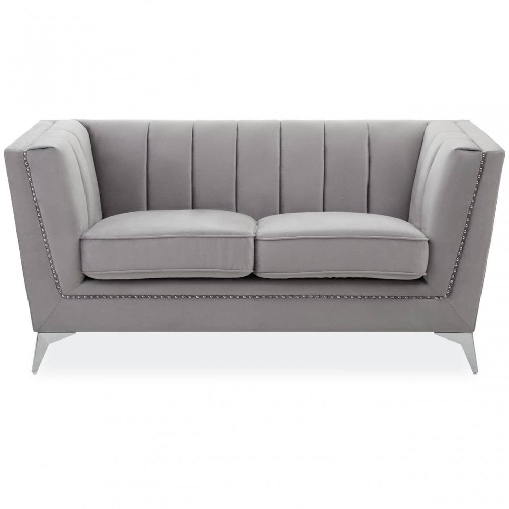 Mason Two Seat Velvet Sofa