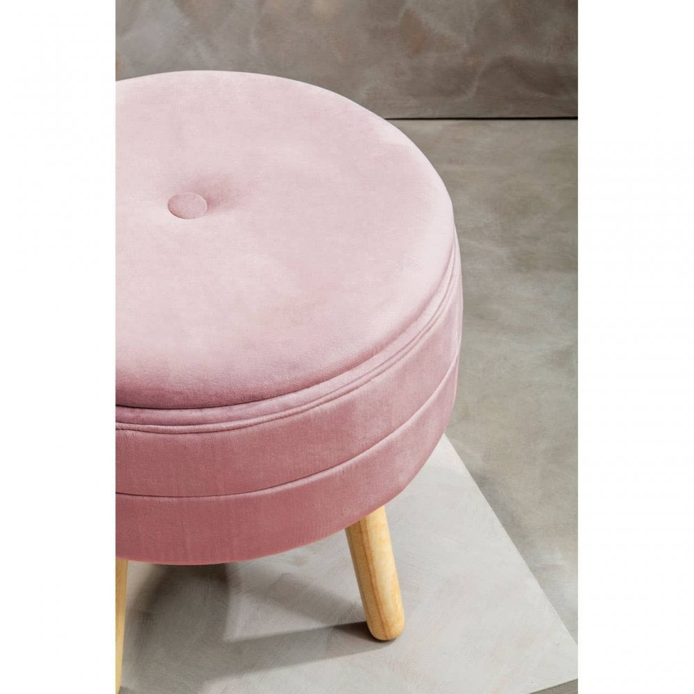 Verona Velvet Stool