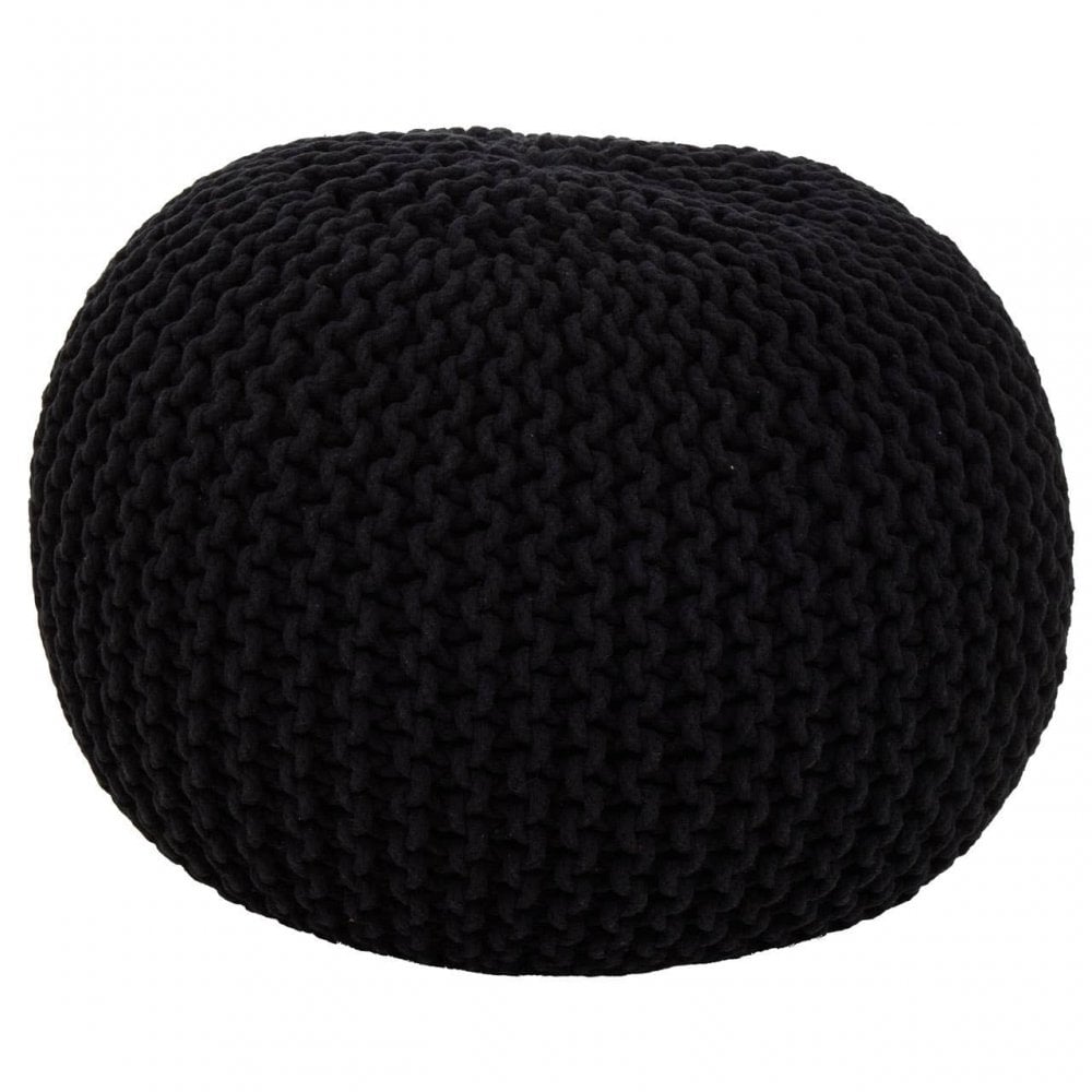 Brayden Knit Pouffe