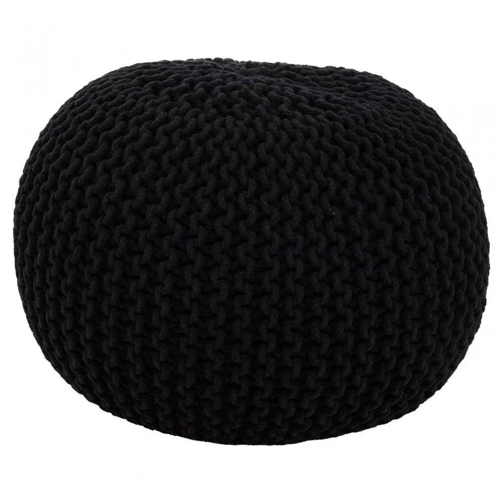 Brayden Knit Pouffe