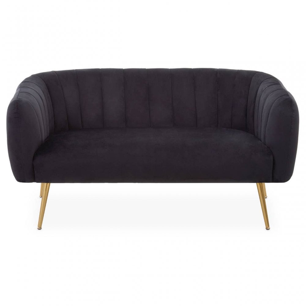 Elyse Two Seat Velvet Sofa