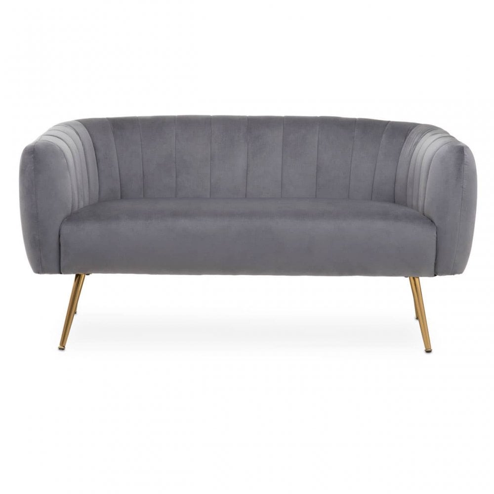 Elyse Two Seat Velvet Sofa