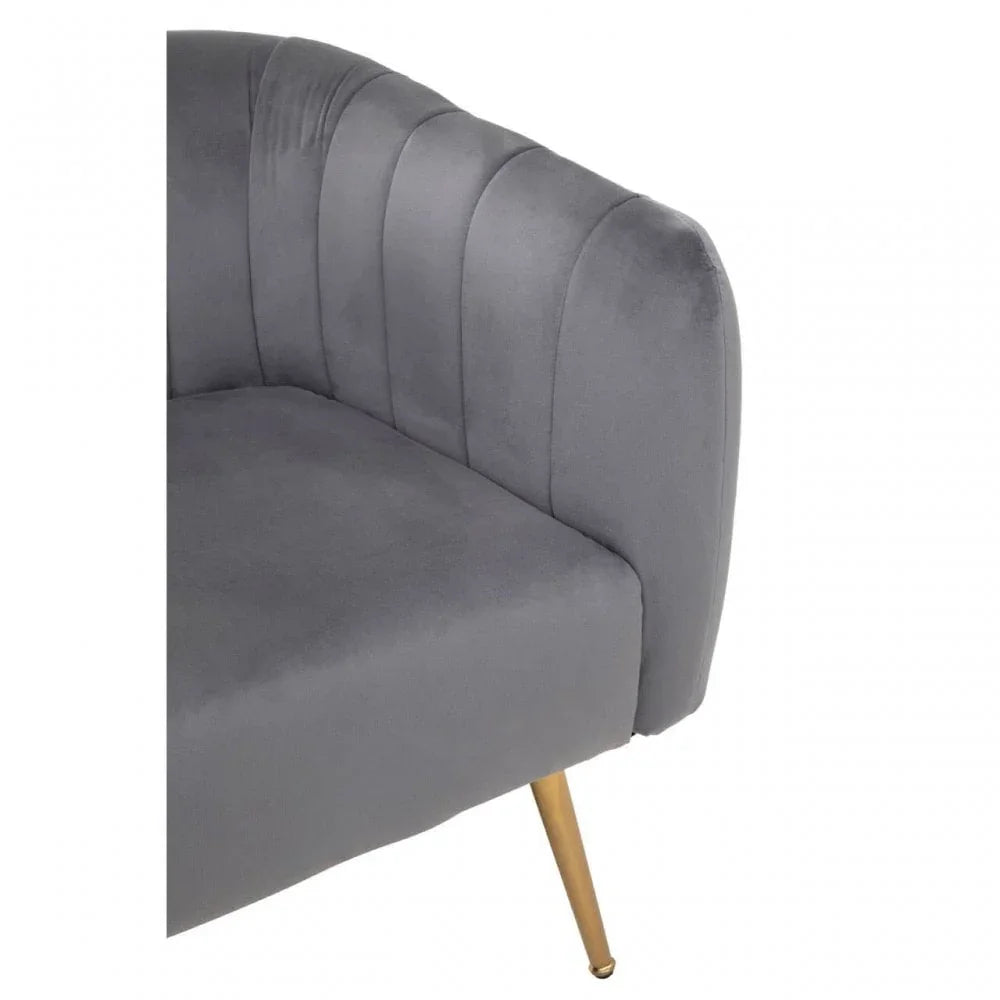 Elyse Two Seat Velvet Sofa