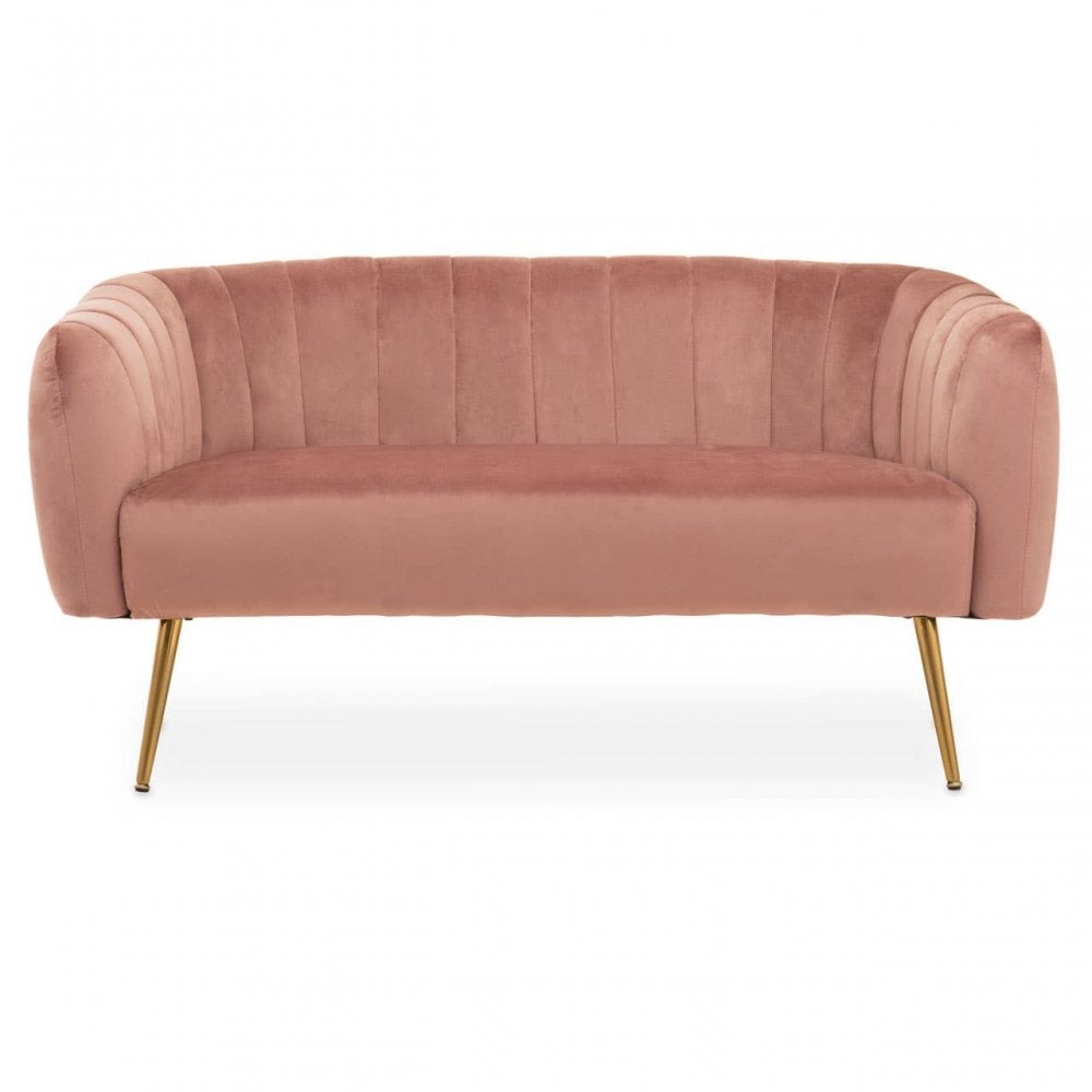 Elyse Two Seat Velvet Sofa