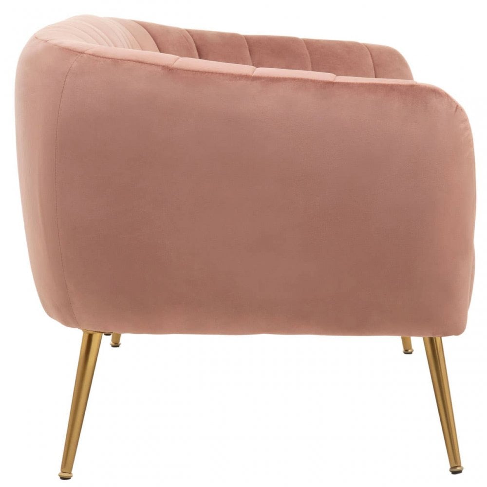 Elyse Two Seat Velvet Sofa