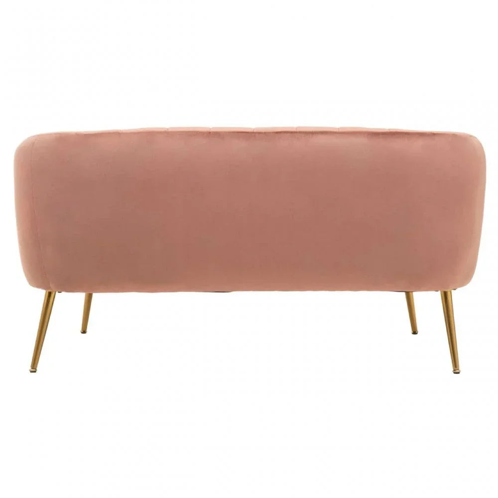 Elyse Two Seat Velvet Sofa
